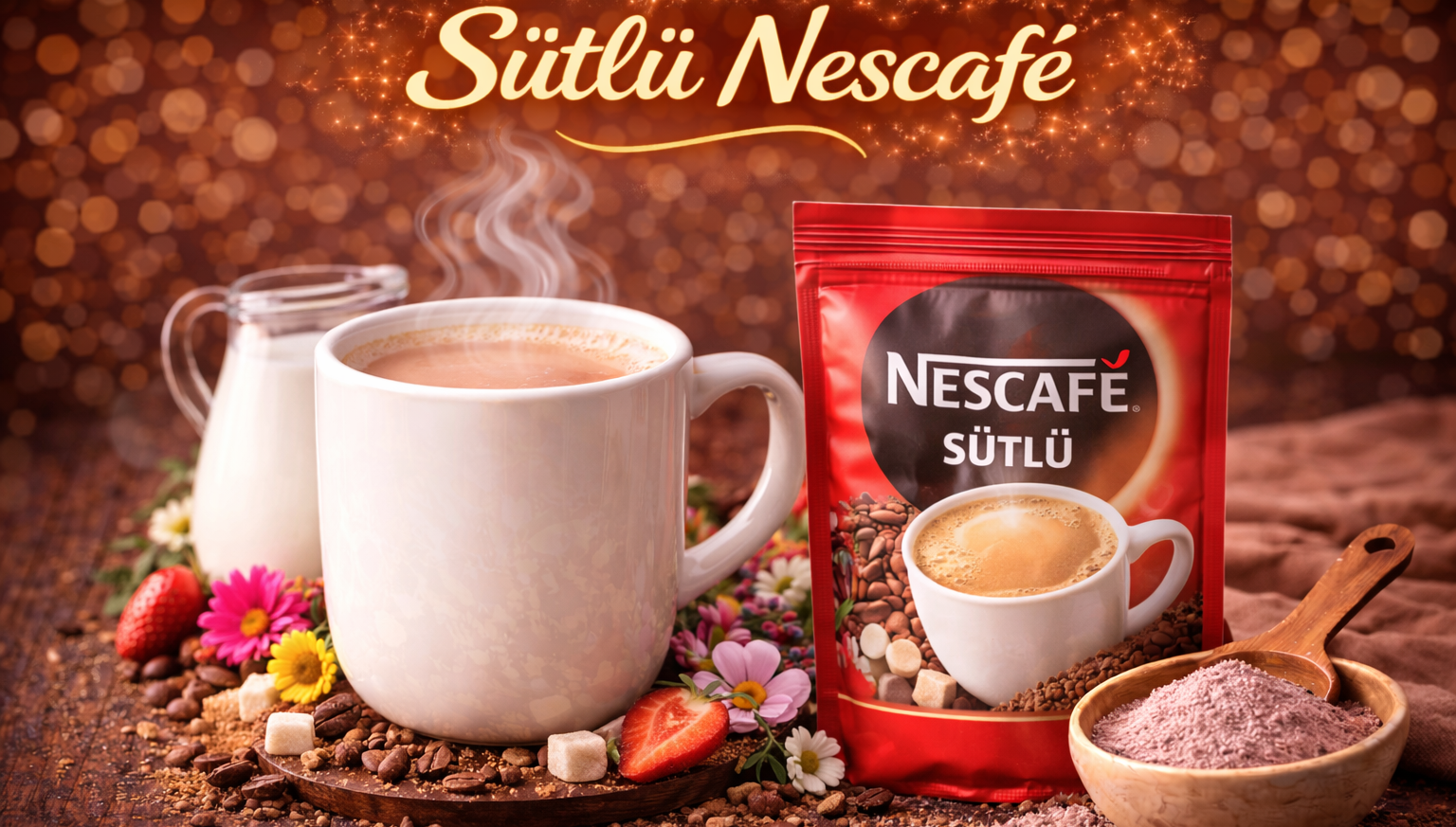 Sütlü Nescafe Büyük